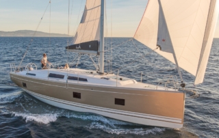 Hanse 418 Exterior segeln3