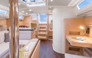 Hanse 418 Interior Sailing Greece